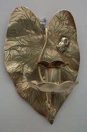Antique Brass wall sconces