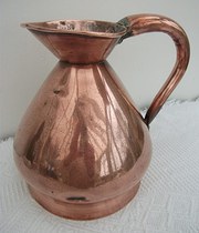 Antique Copper Harvest Measure