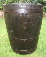 Antique French Oak Grape Hod