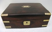 Antique Rosewood Brass Bound b