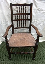 Antique Spindle Back Armchair