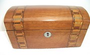 Antique Tunbridge ware TCaddy
