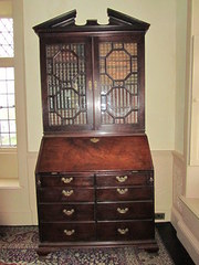 18thc Georgiam Mahogany Bureau
