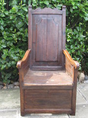 antique furniture late 17thc lambing chair possi Late 17thc Lambing Chair Possi
