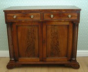 Georgian mahogany chiffonier
