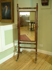 Mahogany Cheval Mirror