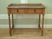 Victorian Oak Writing Desk