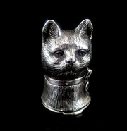 antique silver superb solid silver novelty ca SUPERB SOLID SILVER NOVELTY CA