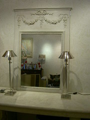 French Painted Mirror