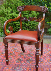 Antique William 1V Mahogany Op