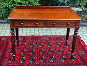 English Antique Mahogany Side
