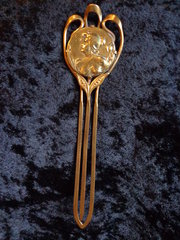 antique desk furniture / accessories art nouveau bookmark Art Nouveau Bookmark