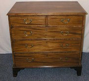 3 foot wide Georgian mahogany