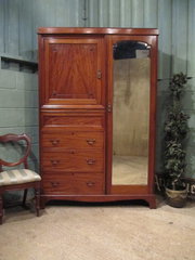 ANTIQUE EDWARDIAN MAHOGANY GEN