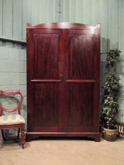 ANTIQUE WILLIAM 1V MAHOGANY DO