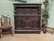 country 17th century oak court Antique 17th Century Oak Court