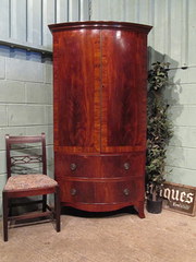 Antique Edwardian Mahogany Bow