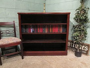 Antique Edwardian Mahogany Ope
