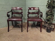 Antique Pair Regency Mahogany