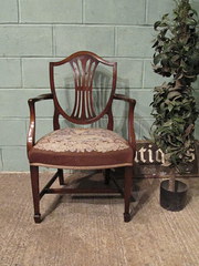Antique Regency Mahogany Shiel