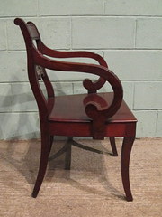 Antique Regency Mahogany Side