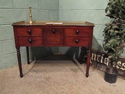 Antique Regency Mahogany Writi