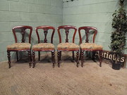 antique furniture set four victorian mah Antique Set Four Victorian Mah