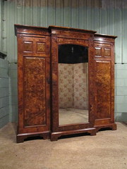 Antique Victorian Burr Walnut