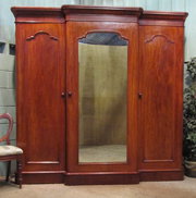 Antique Victorian Mahogany Bre