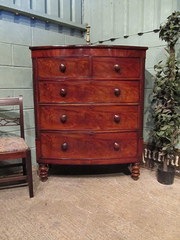 Antique Victorian Mahogany Che