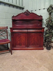Antique Victorian Mahogany Chi