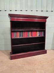 Antique Victorian Mahogany Ope