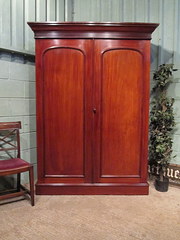 Antique Victorian Mahogany War
