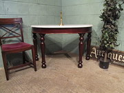Antique Victorian Marble Top M