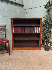 Antique Victorian Walnut Open