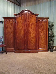 Antique William 1V Mahogany Wa