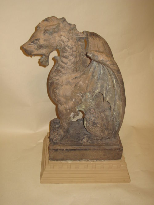 Antique Terracotta Griffin Terracotta Griffin