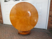 antique furniture round satinwood dining Antique Round Satinwood Dining