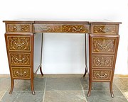Edwardian Mahogany Desk