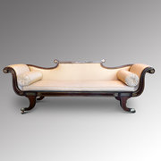antique furniture regency brass inlaid rosewood Regency Brass Inlaid Rosewood