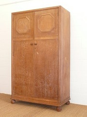 Heals Limed Oak Fitted Wardrob