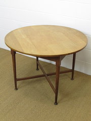 antique furniture heals oak circular breakfast d Heals Oak Circular Breakfast D