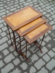 Antique set of three nesting t