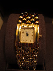 Chaumet Ladies solid gold wris
