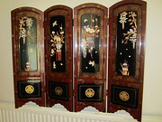 Japanese Laquered screen