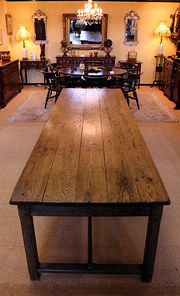 10 Long Pine  Oak Refectory Ta