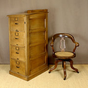 antique furniture 1920s oak lecturn top filing c 1920s Oak Lecturn Top Filing C