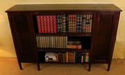Edwardian Mahogany Bookshelves