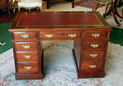 Edwardian Pedestal Desk c1910