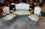 Gilded French Salon Suite c190